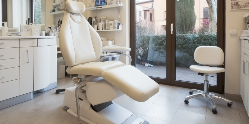 Een afbeelding van een manicure met aandacht voor hygiëne om gele nagels te voorkomen.
