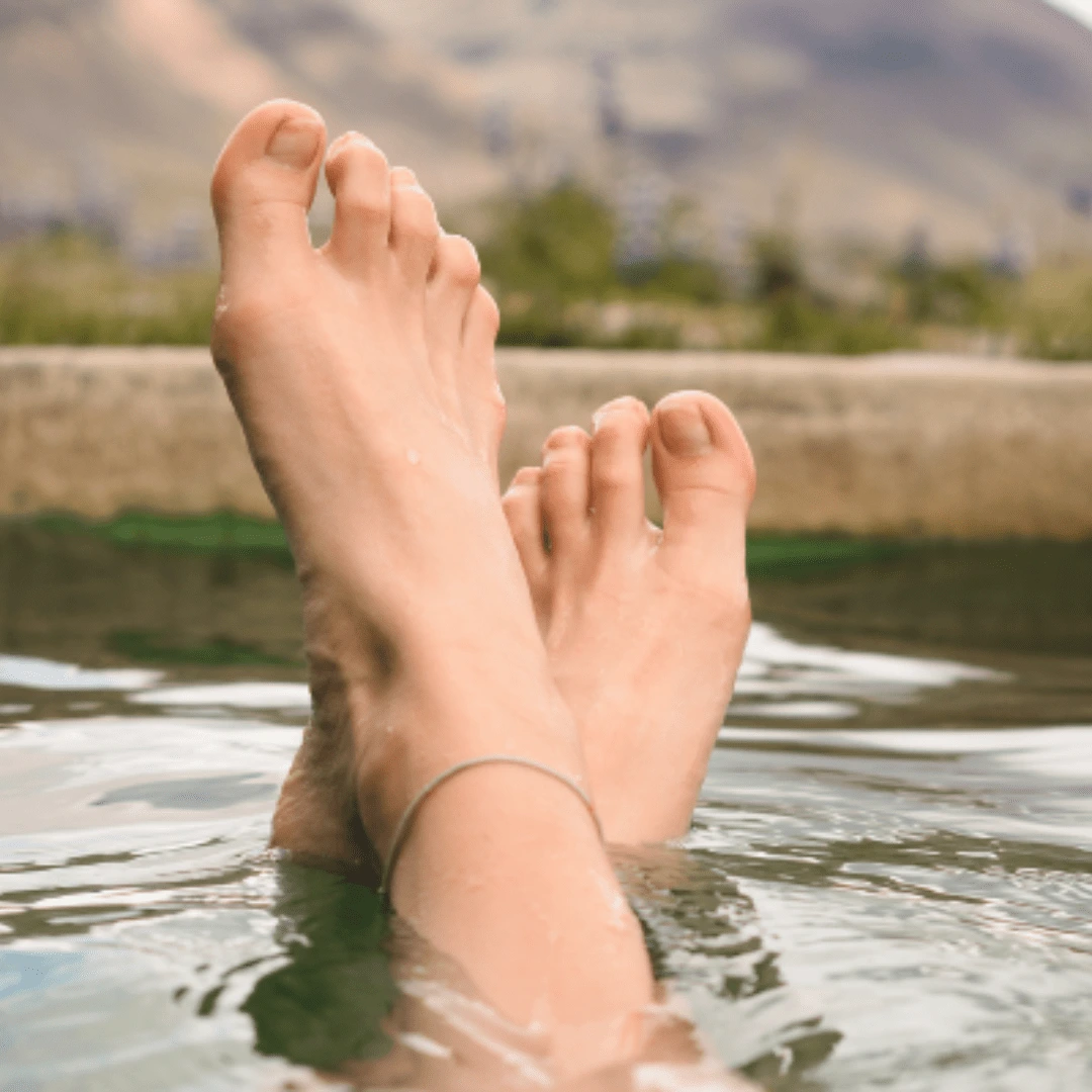 Pedicure behandeling komen bij manicure uden